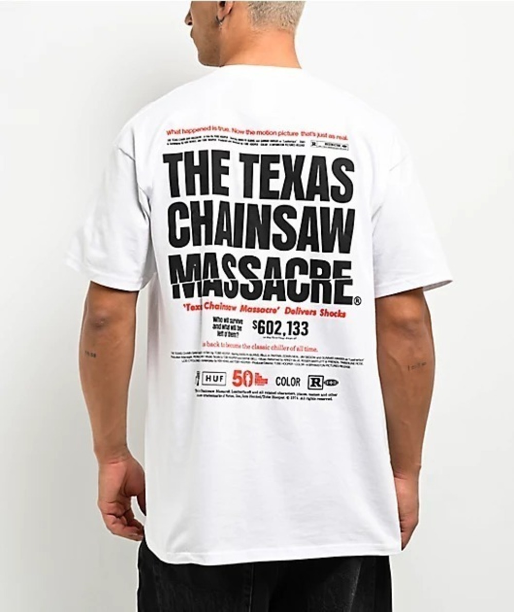 HUF X Texas Chainsaw Massacre Box Office  Shirt